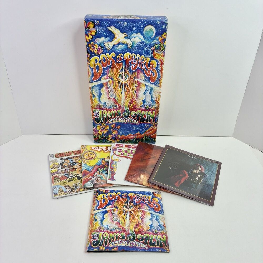 Box of Pearls The Janis Joplin Collection CD Box NEW SEALED DISCS OPEN BOX